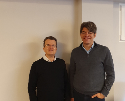 The aerogel-it team at the Hamburg villa