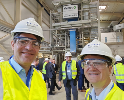 aerogel-it at Mercer lignin plant inauguration