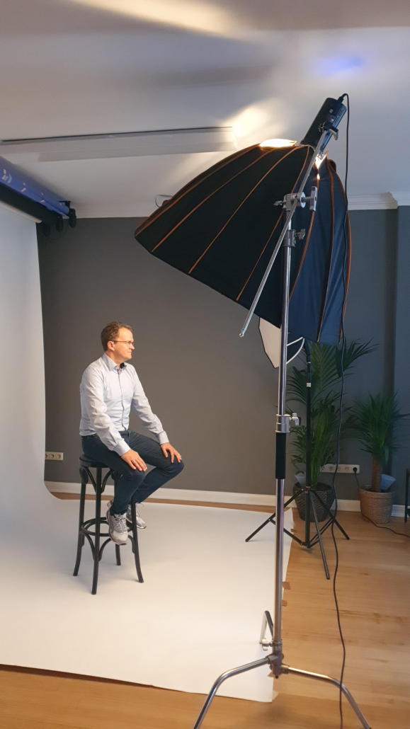 Marc at the anniversary 2025 photoshoot