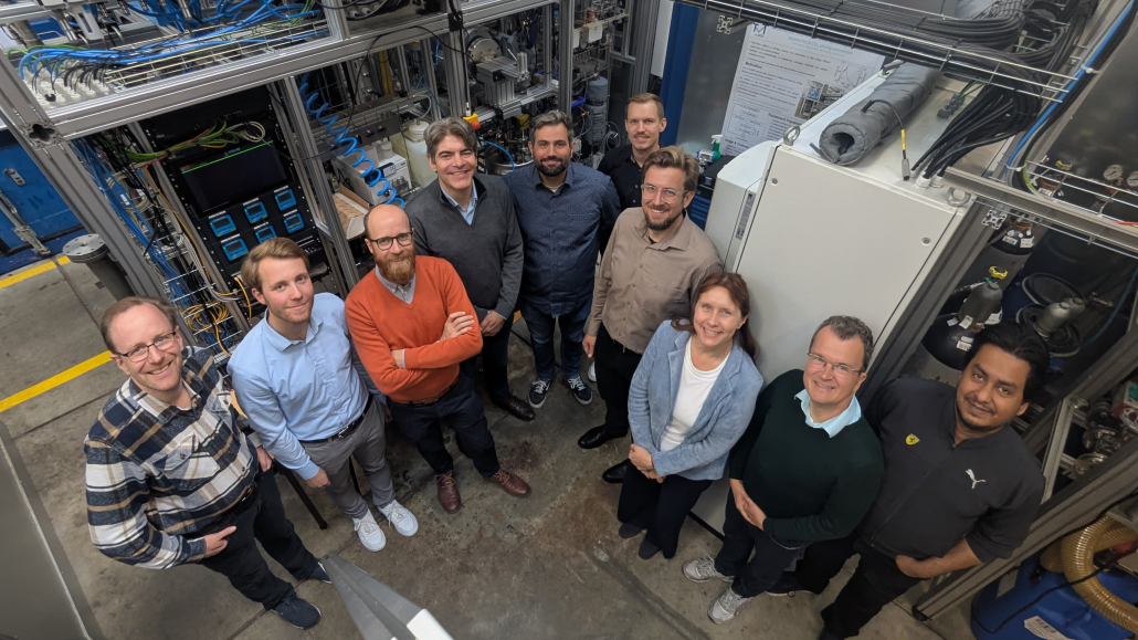 AEROLIGNOCEL meeting pilot plant