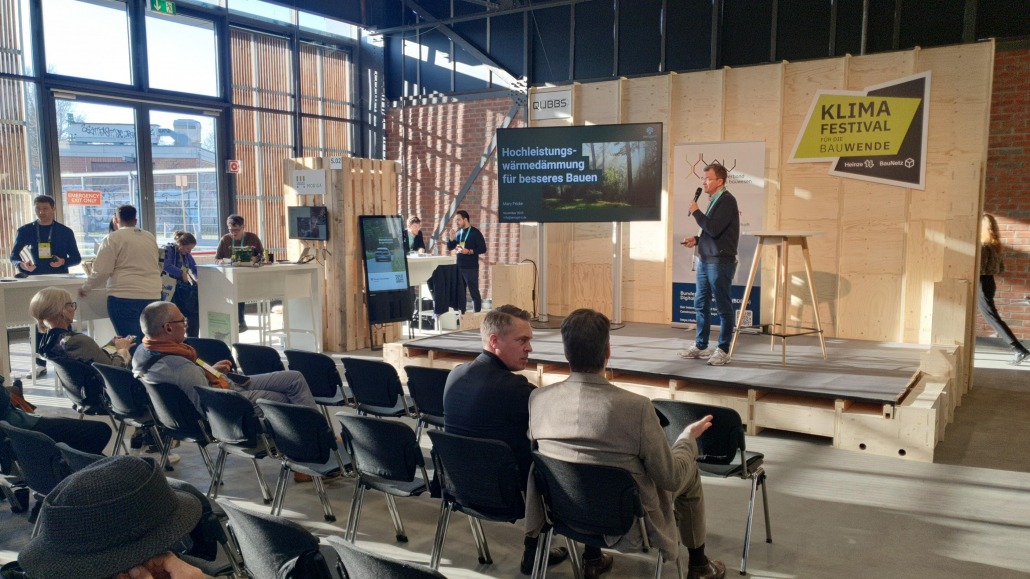 Marc presents at Klimafestival 2025