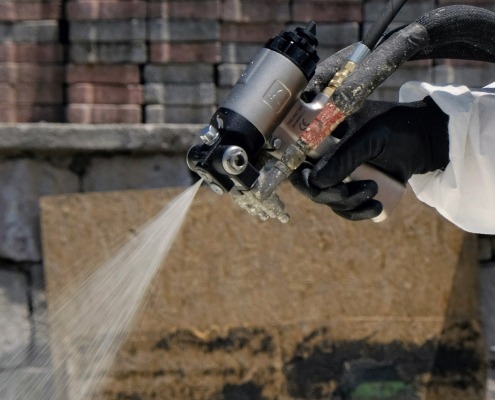 Aerogel coating spray